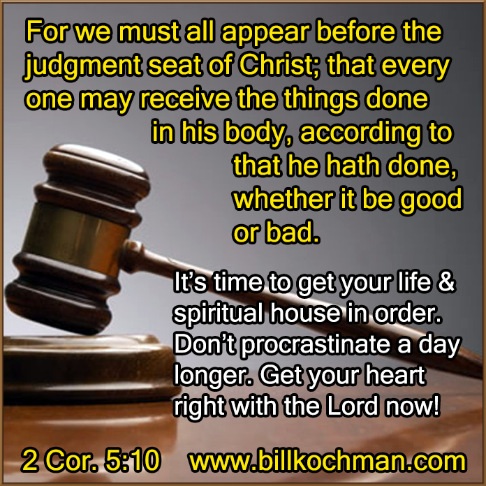 According to Our Works * Give an Account Graphic 06