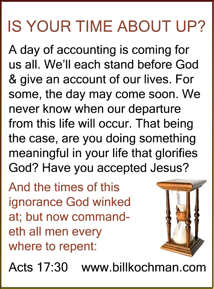 According to Our Works * Give an Account Graphic 02