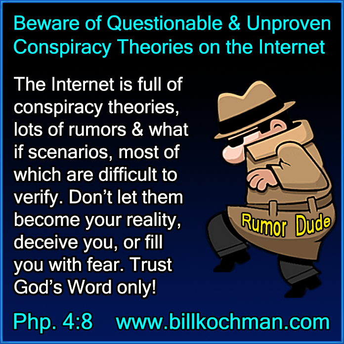 Addiction: Internet Rumors and Conspiracy Theories Graphic 02