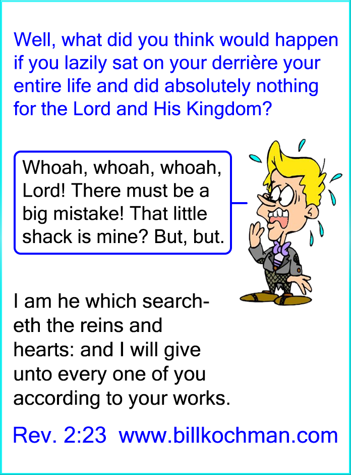 According to Our Works * Give an Account Graphic 05