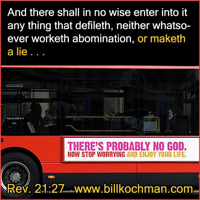 Atheists * Nonbelievers * Unbelievers * Scoffers * Reprobates Graphic 11