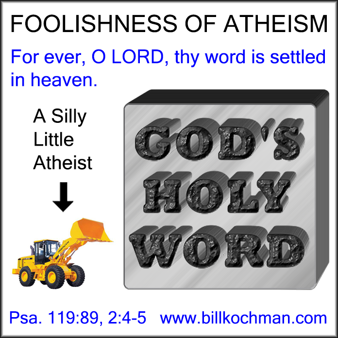 Atheists * Nonbelievers * Unbelievers * Scoffers * Reprobates Graphic 22