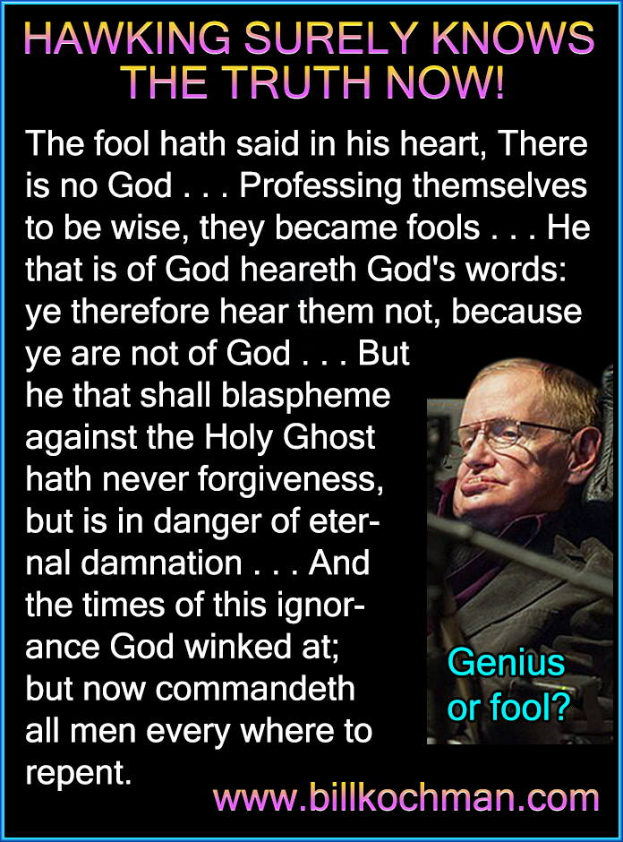 Atheists * Nonbelievers * Unbelievers * Scoffers * Reprobates Graphic 16