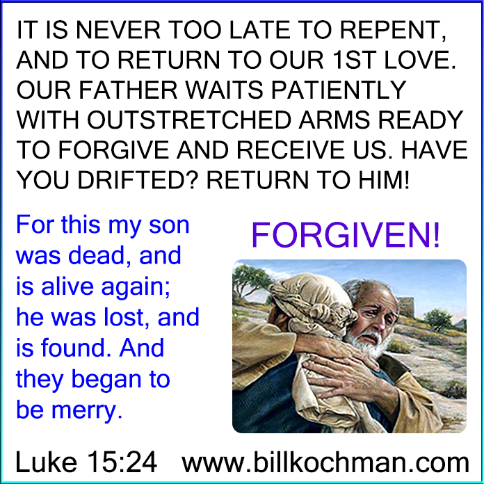 Apostasy * Backsliding * Falling Away * Perseverance Graphic 12