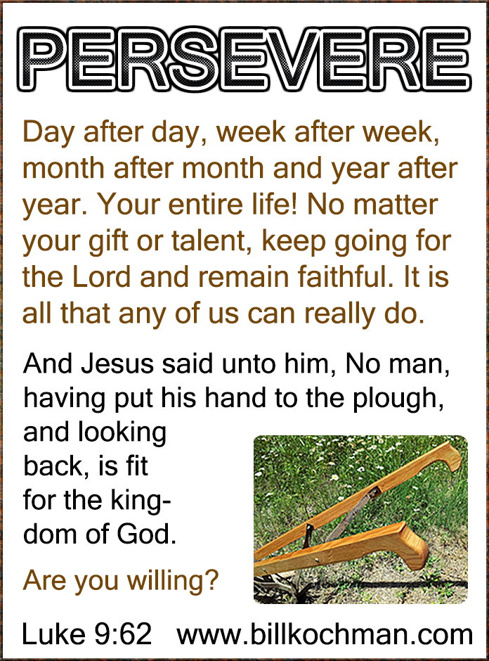 Apostasy * Backsliding * Falling Away * Perseverance Graphic 09