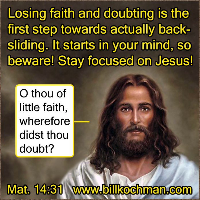 Apostasy * Backsliding * Falling Away * Perseverance Graphic 14