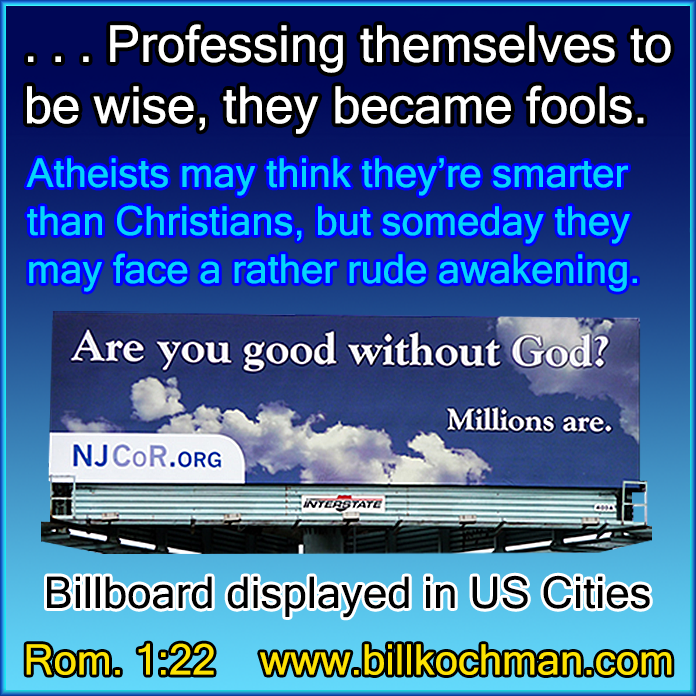 Atheists * Nonbelievers * Unbelievers * Scoffers * Reprobates Graphic 25