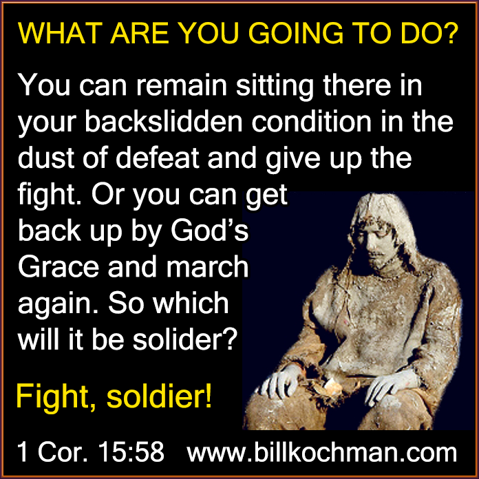 Apostasy * Backsliding * Falling Away * Perseverance Graphic 17