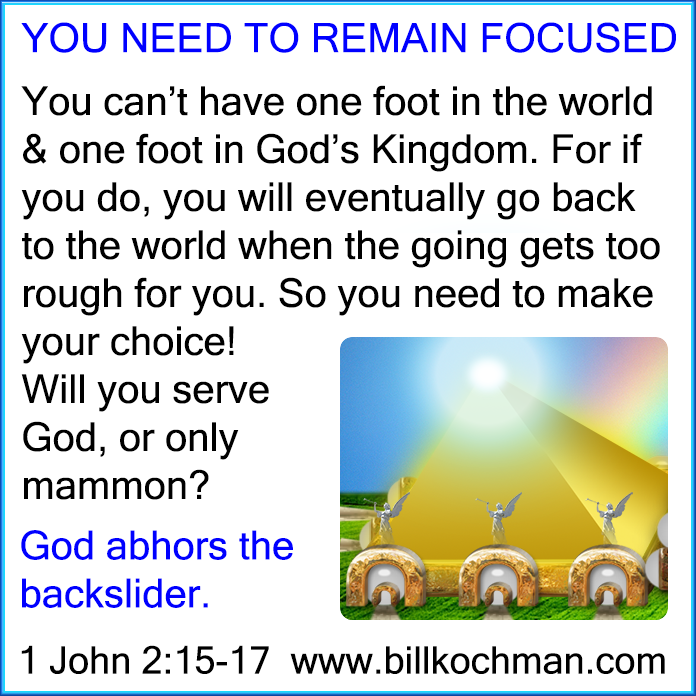 Apostasy * Backsliding * Falling Away * Perseverance Graphic 18