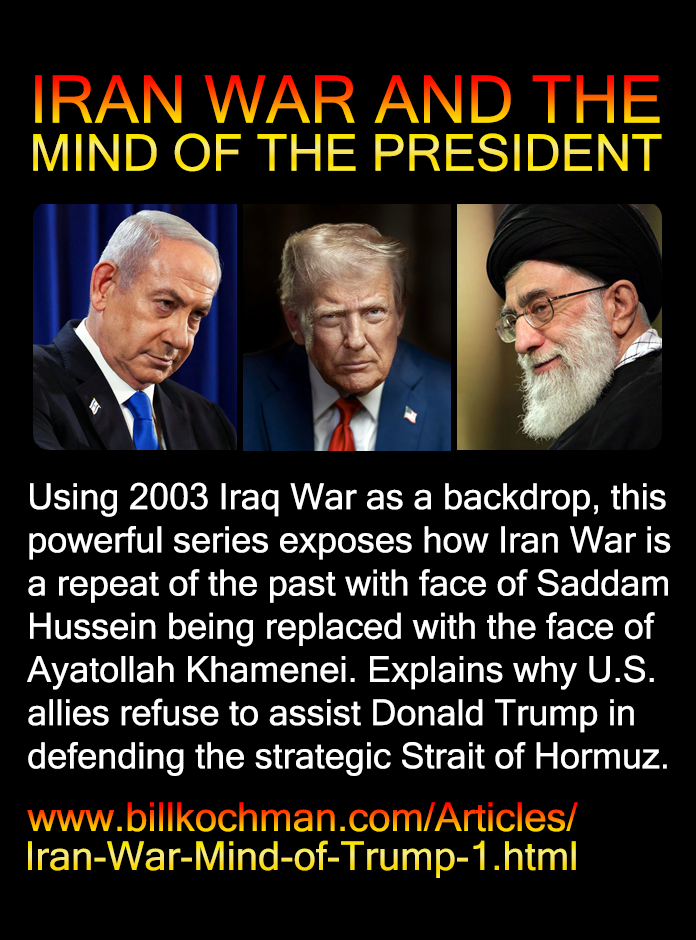 IRAN WAR AND THE MIND OF THE PRESIDENT — a Bill’s Bible Basics series