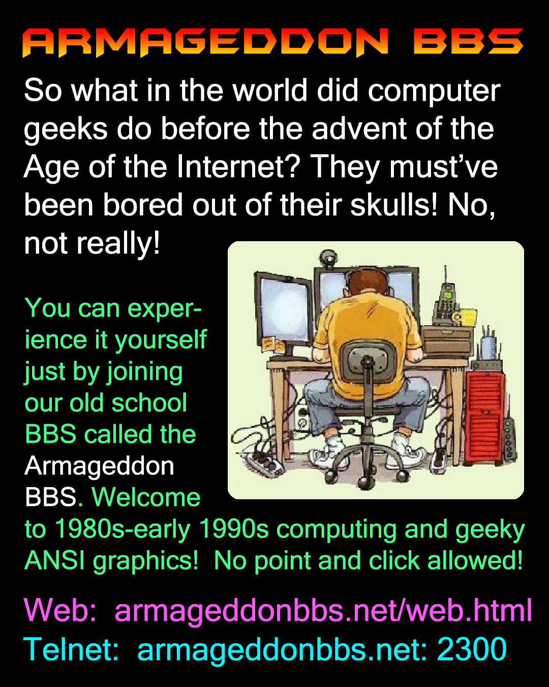 What in the World Did 1980s Computer Geeks Do?